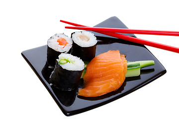 Image showing Sushi dish