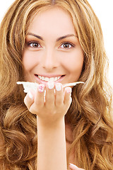 Image showing healthy beautiful woman face