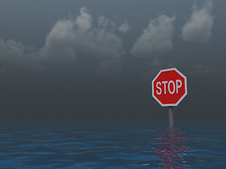 Image showing stop sign