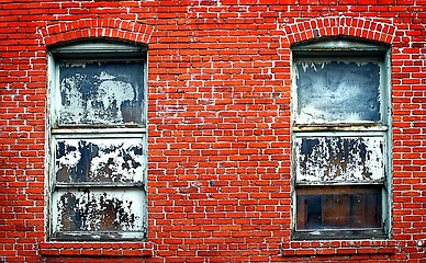 Image showing Old Windows Bricks