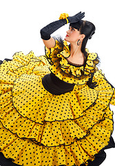 Image showing Flamenco dancer