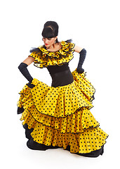 Image showing Flamenco dancer