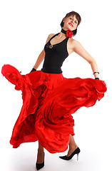 Image showing Flamenco dancer