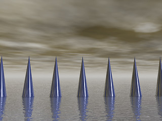 Image showing spikes