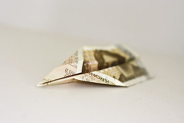 Image showing money plane