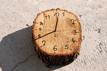 Image showing Morning lifestyle clock