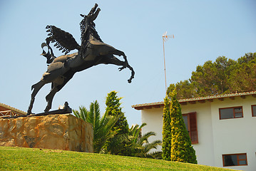 Image showing flying horse