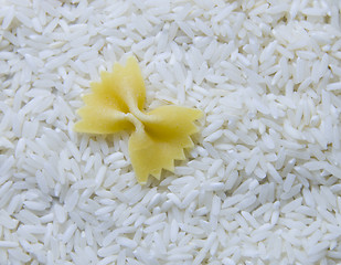 Image showing rice and noodle