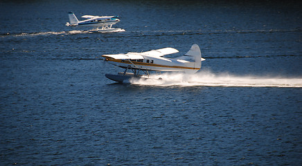 Image showing floatplanes