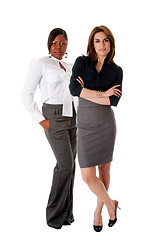 Image showing Beautiful business women