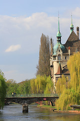 Image showing Colorful houses of Strasbourg