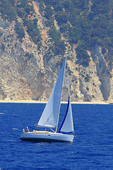 Image showing Sailing in Greece 