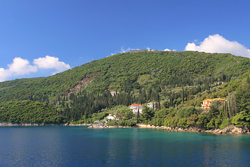 Image showing Nidri on Lefkas island Greece