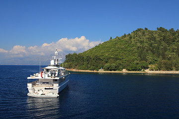 Image showing yacht in Greece 