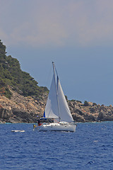 Image showing Sailing in Greece 