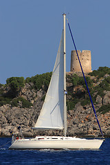 Image showing Sailing in Greece 