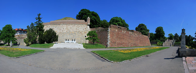 Image showing Kalemegdan fortress in Belgrade
