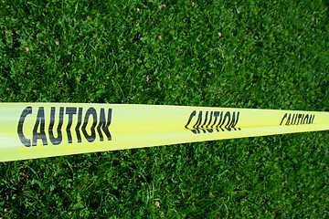 Image showing Caution Tape