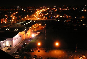 Image showing Night town