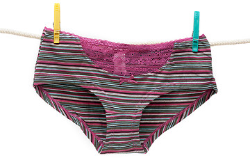 Image showing Feminine lacy panties