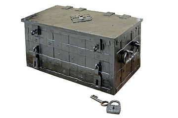 Image showing Casket and lock