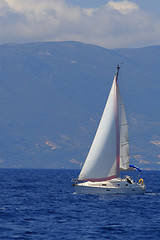 Image showing Sailing in Greece 