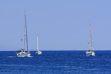 Image showing Sailing in Greece 