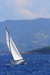 Image showing Sailing in Greece 