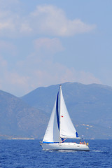 Image showing Sailing in Greece 