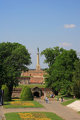 Image showing Kalemegdan fortress in Belgrade