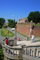 Image showing Kalemegdan fortress in Belgrade