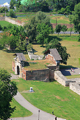 Image showing Kalemegdan fortress in Belgrade