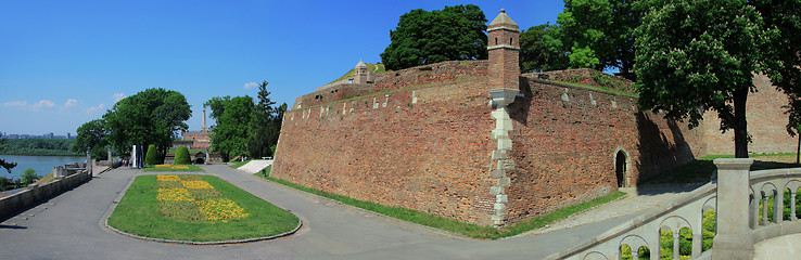 Image showing Kalemegdan fortress in Belgrade