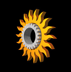 Image showing sun gear logo