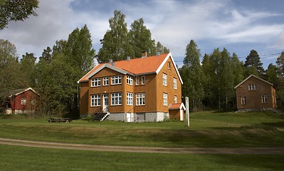 Image showing Old Norwegian house