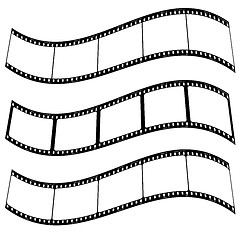 Image showing photo film strip warp