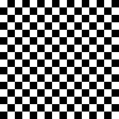 Image showing Black and white tiles