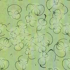 Image showing seamless floral wallpaper