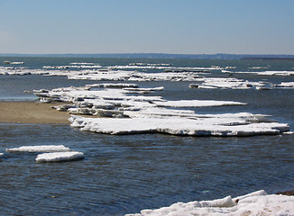 Image showing springtime on sea