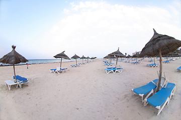 Image showing relax on the beach 