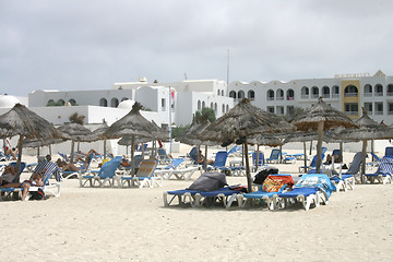 Image showing beach in the hotel