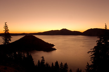 Image showing Crater lake