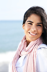 Image showing Young native american woman