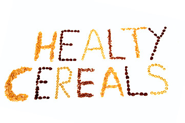 Image showing Healthy cereals