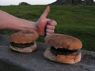 Image showing mmm... burgers