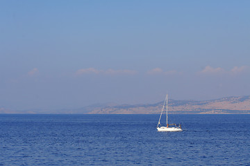 Image showing Sailing in Greece 