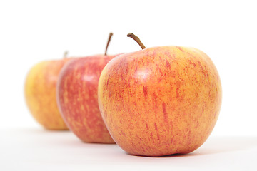 Image showing apples on white