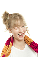 Image showing Happy young woman 