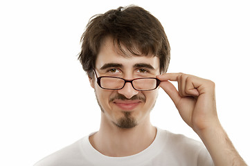 Image showing young man smiling