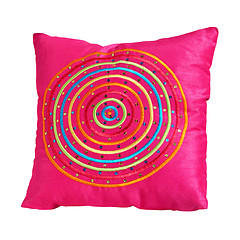 Image showing Pink pillow